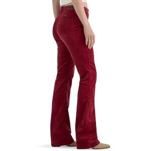 Wrangler Women's High Rise Bold Boot Corduroy Jeans Carmine 29/30 NWT
